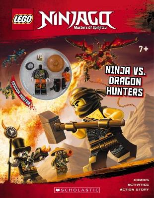 Lego Ninjago: Ninja vs. Dragon Hunters + Minifigure book