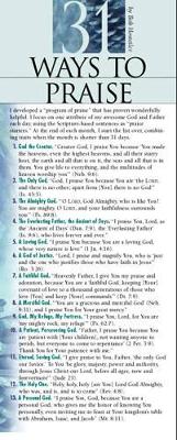 31 Ways to Praise 50-Pack book