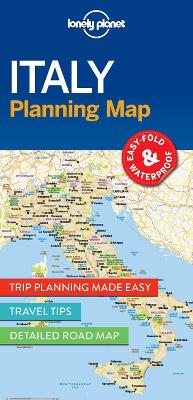 Lonely Planet Italy Planning Map book