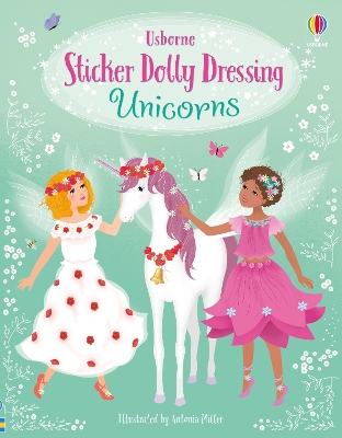 Sticker Dolly Dressing Unicorns book