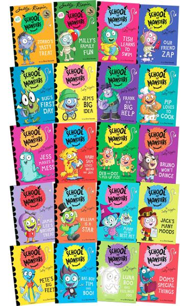 School of Monsters Set of 20 Books book