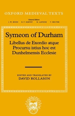 Libellus de Exordio atque Procursu istius, hoc est Dunhelmensis, Ecclesie book