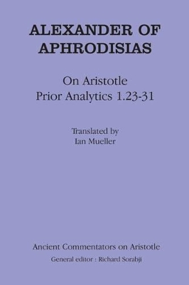 Alexander Aphrodisias Analytics book