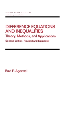 Difference Equations and Inequalities book