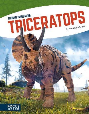 Finding Dinosaurs: Triceratops book