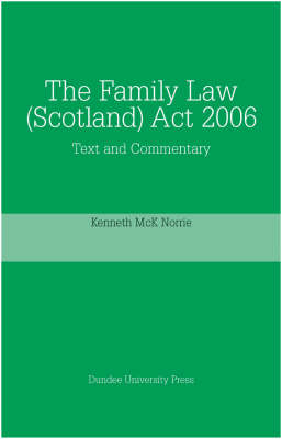 Family Law (Scotland) Act, 2006 book