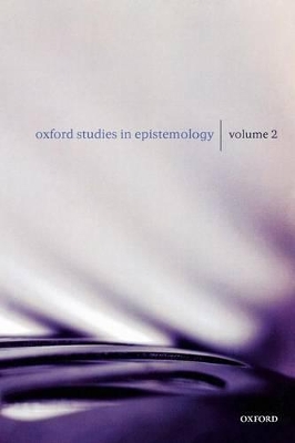 Oxford Studies in Epistemology by Tamar Szabo Gendler