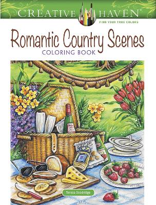 Creative Haven Romantic Country Scenes Coloring Book book