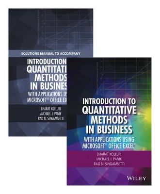 Introduction to Quantitative Methods in Business book