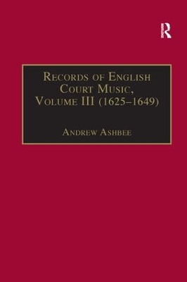 Records of English Court Music book