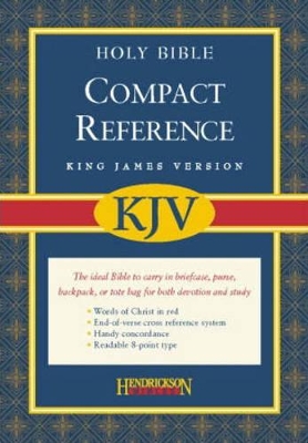 KJV Compact Reference Bible by Hendrickson Publishers