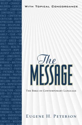 Message Bible-MS-Numbered by Eugene H. Peterson
