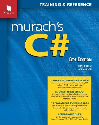 Murach's C# (8th Edition) book