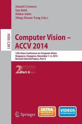 Computer Vision -- ACCV 2014 book