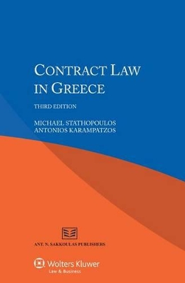 Contract Law in Greece book