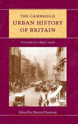 The Cambridge Urban History of Britain book