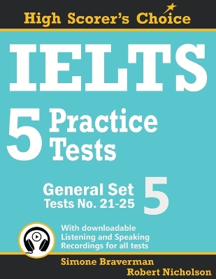 IELTS 5 Practice Tests, General Set 5: Tests No. 21-25 book