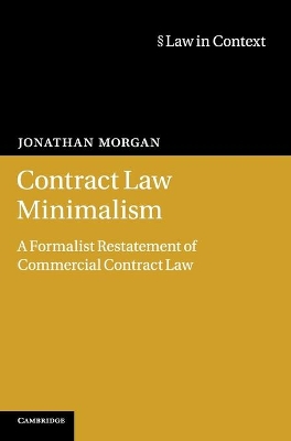 Contract Law Minimalism book