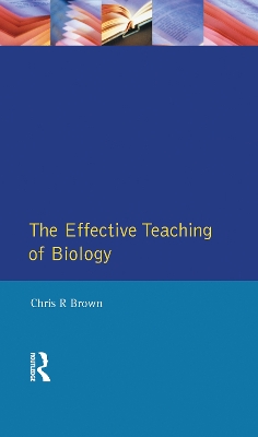 Effective Teaching of School Biology book