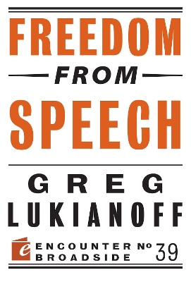 Freedom from Speech book