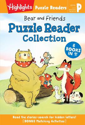 Bear and Friends Puzzle Reader Collection: Level P 6-in-1 Story Collection for Beginner Readers, Early Reading Kids Books with Fun Puzzles book