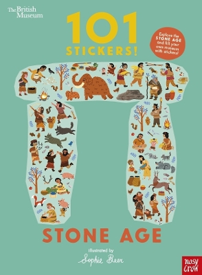 British Museum: 101 Stickers! Stone Age book