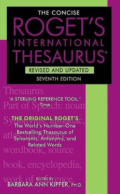 Roget's Concise International Thesaurus book