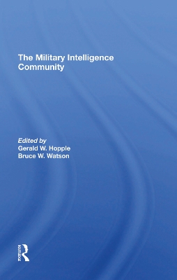 The Military Intelligence Community book