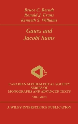 Gauss and Jacobi Sums book