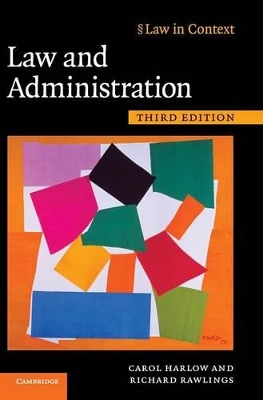 Law and Administration by Carol Harlow