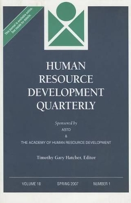 Human Resource Development Quarterly book