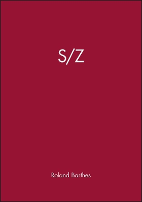 S/Z by Roland Barthes