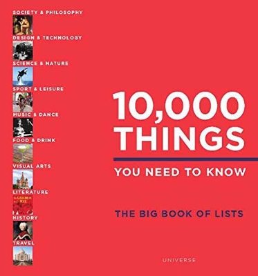 10,000 Things You Need to Know book