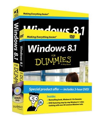 Windows 8.1 for Dummies Book+dvd Bundle book