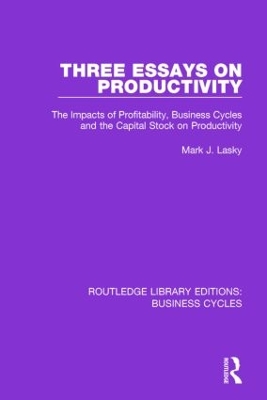 Three Essays on Productivity book