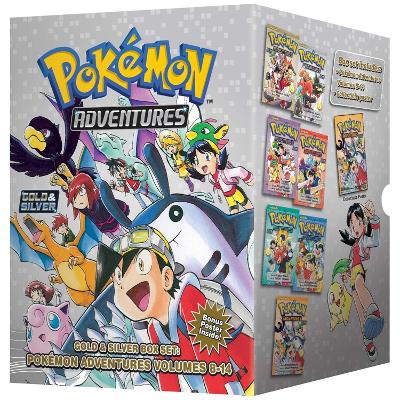 Pokemon Adventures Gold & Silver Box Set (set includes vol. 8-14) book