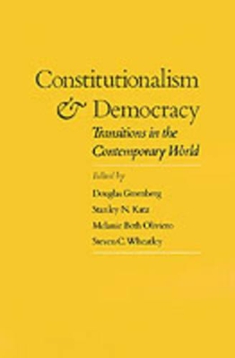 Constitutionalism and Democracy book
