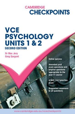 Cambridge Checkpoints VCE Psychology Units 1 and 2 book