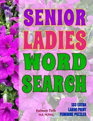 Senior Ladies Word Search book