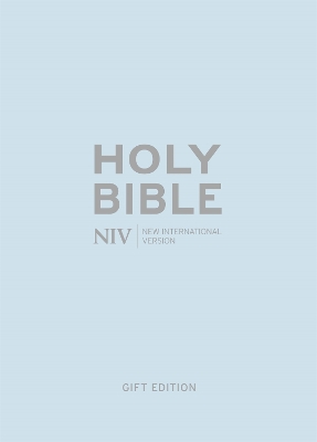 NIV Pocket Pastel Blue Soft-tone Bible book