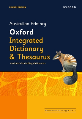 Australian Primary Oxford Integrated Dictionary & Thesaurus book