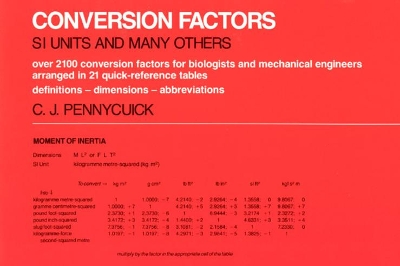 Conversion Factors book
