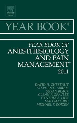 Year Book of Anesthesiology and Pain Management 2011 book
