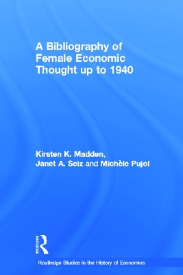 Bibliography of Female Economic Thought up to 1940 book