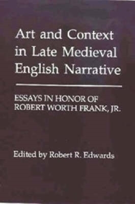 Art and Context in Late Medieval English Narrative book
