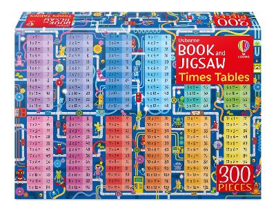 Usborne Book and Jigsaw Times Tables book