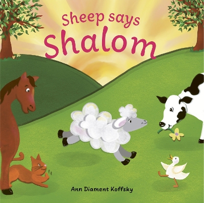 Sheep Says Shalom book
