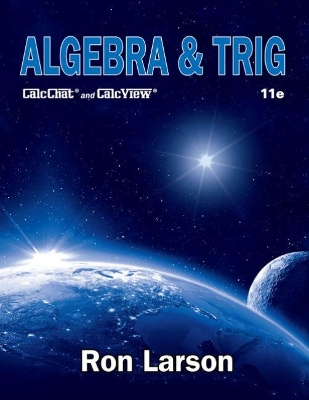 Algebra & Trig book