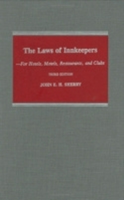 Laws of Innkeepers book