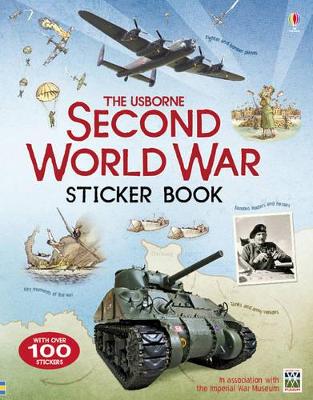 The Second World War Sticker Book by Henry Brook